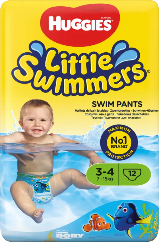 Huggies Little Swimmers Schwimm-Höschen Gr. 3-4 (7-15 kg