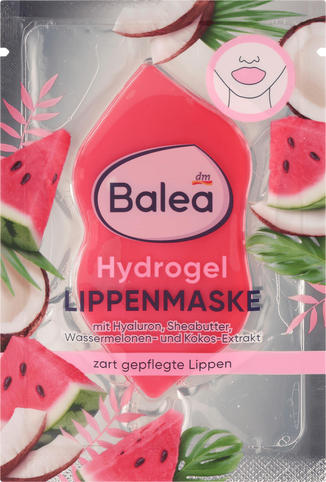 Balea Lippenmaske Wassermelone Kokos