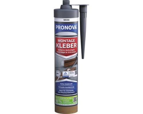 PRONOVA ECO Montagekleber weiß 405 g