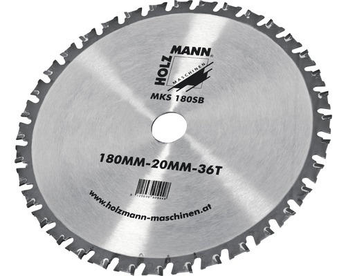 Kreissägeblatt Ø 180x20 mm Holzmann MKS180SB