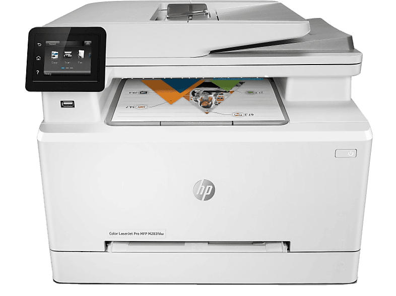HP Color LaserJet Pro MFP M283fdw, Farblaser (7KW75A); Multifunktionsdrucker