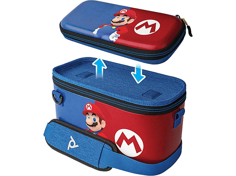 PDP Nintendo Switch Pull-N-Go Case - Mario Edition; Tragetasche (2 in 1)