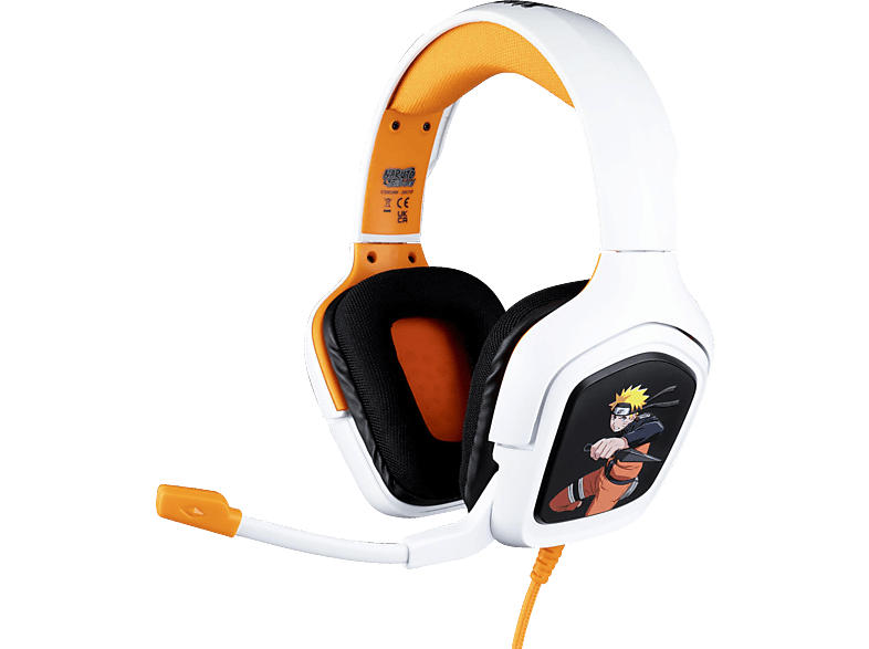 Konix Naruto Heatset weiss; Gaming Headset