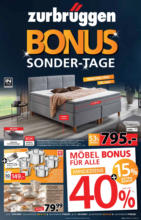 Zurbrüggen Zurbrüggen: Bonus Sonder-Tage - bis 06.04.2024