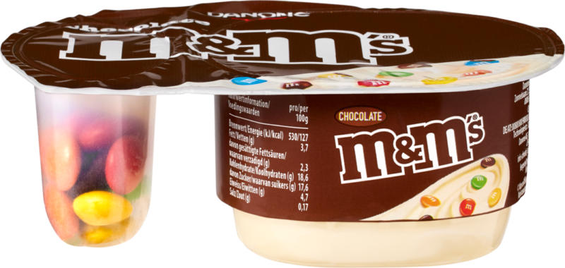 Yogurt M&Ms mix Danone, 120 g