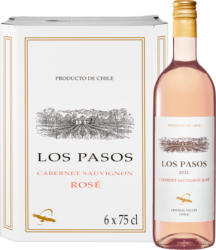 Los Pasos Cabernet Sauvignon Rosé, Chile, Central Valley, 2023, 6 x 75 cl