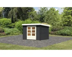 Gartenhaus Karibu Noorvik 3 297 x 237 cm anthrazit
