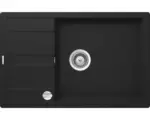 Hornbach Spüle Centa Felis 60 500x780 mm schwarz