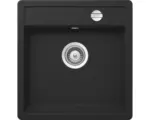 Hornbach Spüle Centa Alcor 50 510x490 mm schwarz