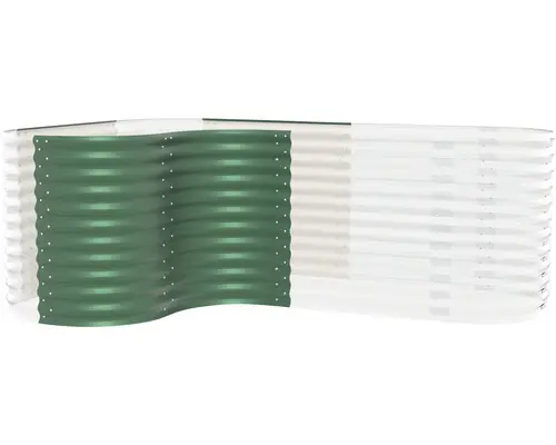 Hochbeeterweiterung Curve 858 80 x 80 x 86 cm seegras