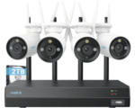 Hornbach Überwachungskamera Reolink NVR-Kit mit 4x 4K Kamera WLAN, Smart Home-fähig