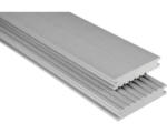 Hornbach Handmuster Masivo Vollprofil mattiert 26x145x300 mm grau