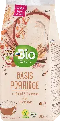 dmBio Porridge Basis mit Dinkel & Flohsamen