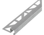 Hornbach Winkel-Abschlussprofil Dural Squareline DPSA 1162-SF aluminium silber 250 cm