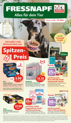 Fressnapf Flugblatt gültig ab 26.03.2024 | Seite: 3 | Produkte: Käse