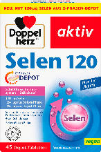 dm-drogerie markt Doppelherz Selen 120 Depot Tabletten 45 St - bis 31.03.2024