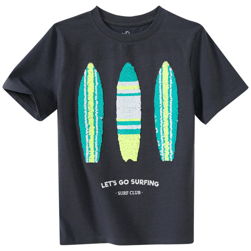 Jungen T-Shirt mit Wendepailletten (Nur online)