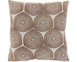 Unique Living 45 x 45 x 5 cm rot braun