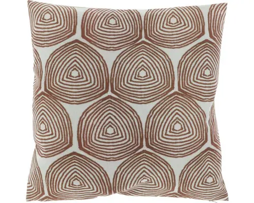 Unique Living 45 x 45 x 5 cm rot braun