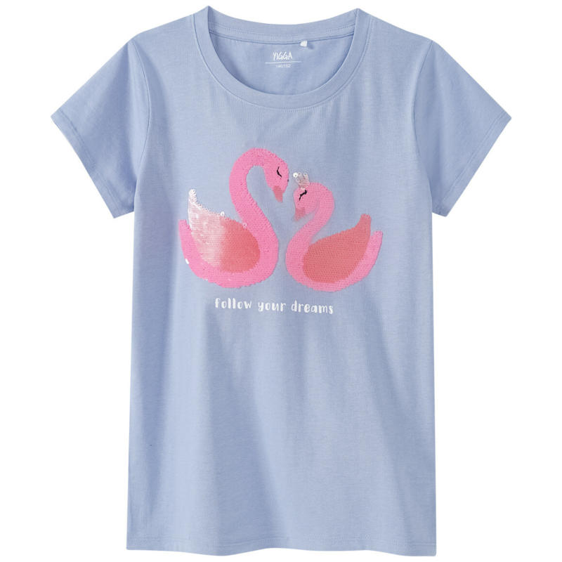 Mädchen T-Shirt mit Wendepailletten (Nur online)