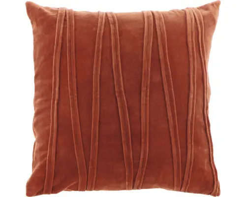 Kissen Milly 45x45x8 cm terra