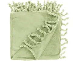 Wohndecke Unique Living 130 x 160 cm grün