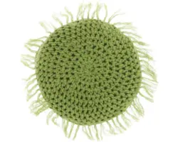 Kissen Tufo Ø 45 cm nile green