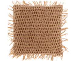 Kissen Tufo 45x45x8 cm camel