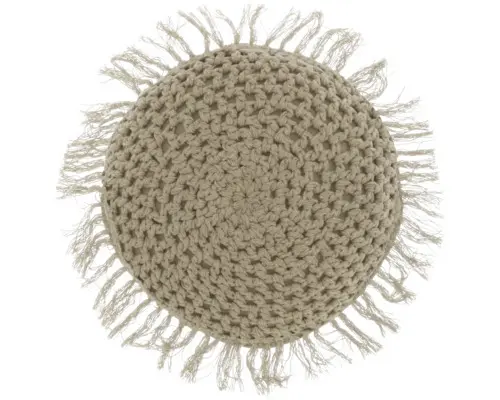 Kissen Tufo Ø 45 cm white tint