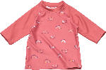 dm-drogerie markt PUSBLU UV Shirt mit Regenbogen-Muster, rosa, Gr. 134/140 - bis 31.03.2024