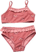 dm-drogerie markt PUSBLU Bikini mit Regenbogen-Muster, rosa, Gr. 98/104 - bis 15.05.2024