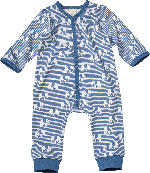 dm-drogerie markt ALANA Schlafanzug mit Elefanten-Muster, blau, Gr. 74/80 - bis 30.04.2024