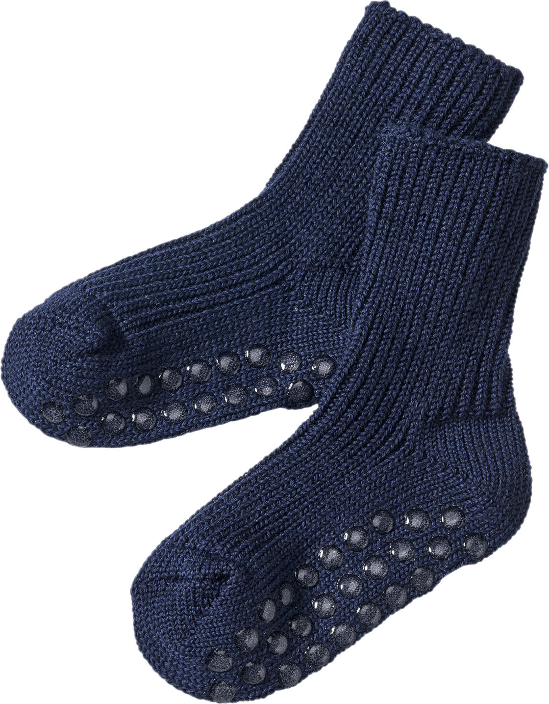 ALANA ABS Socken aus Bio-Wolle, blau, Gr. 19/22