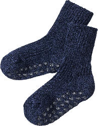 ALANA ABS Socken aus Bio-Wolle, blau, Gr. 18/19