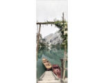 Hornbach Glasbild Row Boats I 30x80 cm