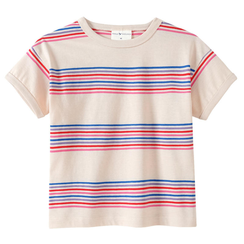 Mädchen T-Shirt mit Streifen (Nur online)
