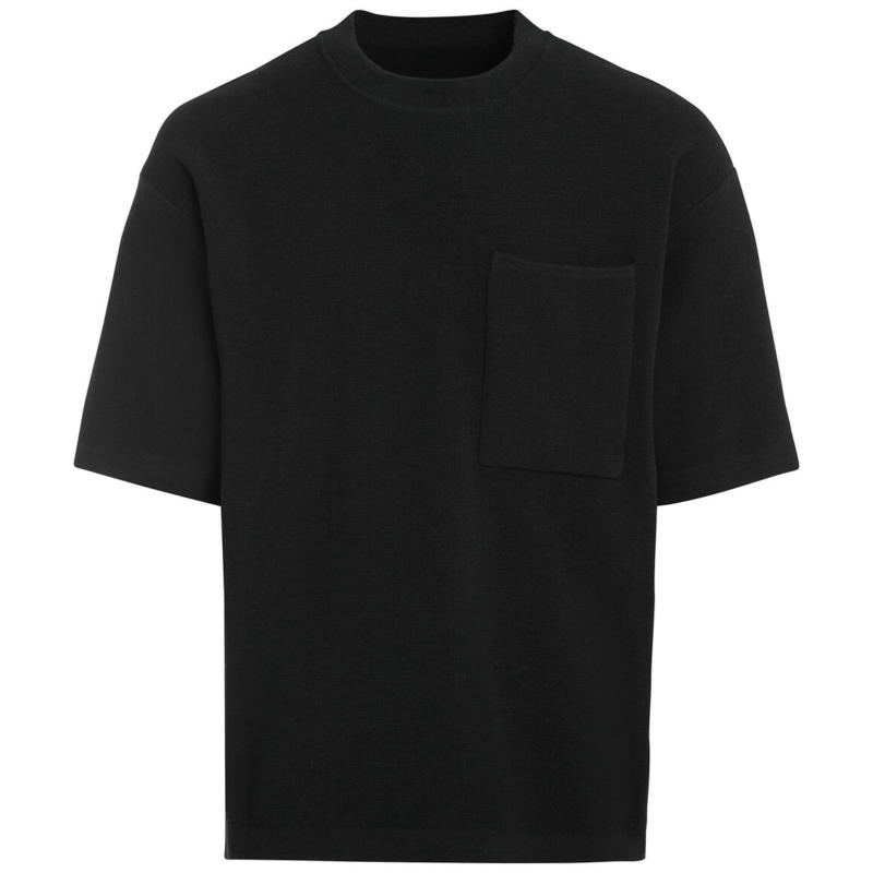 Herren Strick-T-Shirt mit Brusttasche (Nur online)