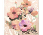 Hornbach Glasbild Watercolor Flowers VI 20x20 cm