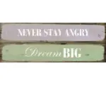 Hornbach Glasbild Tell The Truth I 30x80 cm GLA1017