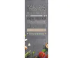 Hornbach Glasbild Kitchern Slogan II 30x80 cm GLA1930