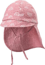 ALANA Mütze aus Musselin mit Regenbogen-Muster, rosa , Gr.46/47