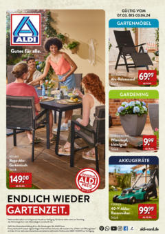 Aldi - Hessen - gültig ab dem 07.03.2024 | Seite: 5 | Produkte: Gartenmöbel, Beistelltisch