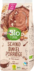dmBio Porridge Schoko Dinkel mit Haselnüssen