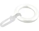 Hornbach Vorhangring mit Haken weiß Ø 13 mm 10 Stk.