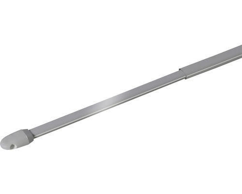 Vitragestange simple silber 40-70 cm Ø 10 mm 2 Stk.