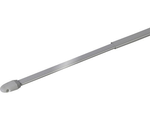 Vitragestange simple silber 60-110 cm Ø 10 mm 2 Stk.