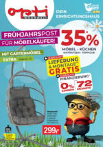 Opti-MegaStore Backnang Frühjahrspost für Möbelkäufer! - bis 13.04.2024