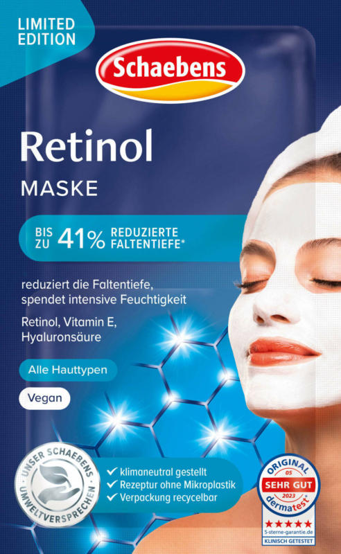 Schaebens Gesichtsmaske Retinol (2x5 ml)