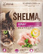 dm-drogerie markt Shelma Trockenfutter Katze mit Huhn, Adult - bis 15.05.2024