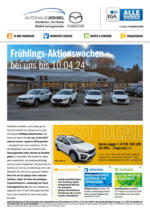 Autohaus Göksel GmbH Authaus Göksel: Frühlings-Aktionswochen - bis 10.04.2024
